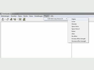 Mit diesem Plugin fr Teamspeak knnen Sie Ihre Stimme auf lustige Art verzerren