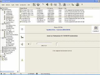 ISDN-Anrufbeantworter mit SMS-Weiterleitung, Fax und Monitor