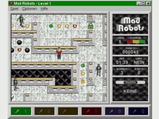 Doc Harry auf der Flucht vor den Robotern