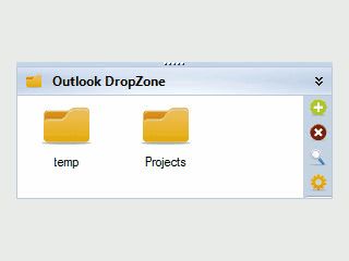 Dateianhnge in MS Outlook einfach per Drag'n Drop speichern.