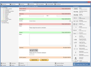 Software fr die Erstellung von Online- und Webformularen mit PHP Funktion