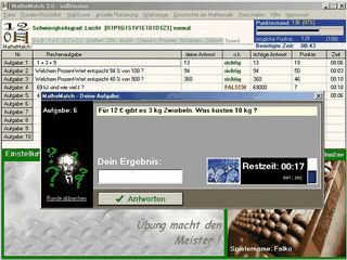 Mathe - RechenTrainer mit gewaltigem Funktionsumfang