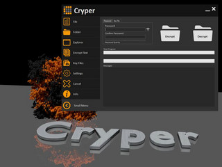 Cryper verschlsselt einzelne Dateien oder ganze Verzeichnisse.