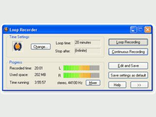 Songs aus dem Radio aufnehmen und als ASF, MP3, OGG oder WAV speichern.