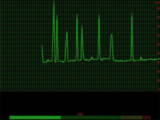 Zeigt Ihnen in einem nett gestaltetem Diagram die Auslastung Ihrer CPU an.