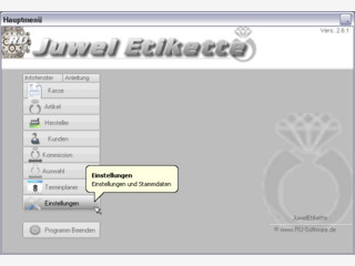 Kaufmnnische Software fr Juweliere