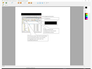 Teile mit vertraulichen Informationen in PDF Dateien unkenntlich machen.