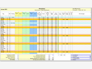 Kompakte Zeiterfassung fr Excel und Co., die alle wesentlichen Funktionen.