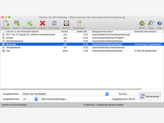 Mit Doxillion Plus fr Mac OS X DOCX, DOC, RTF, PDF und mehr umwandeln.