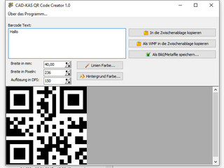 Erzeugen Sie schnell und einfach QR Codes selber.