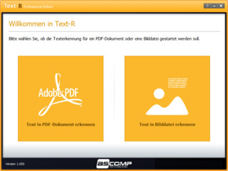 Schnell und einfach Text in PDF-Dateien und Bildern erkennen.