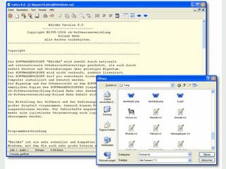 Schneller und kompakter Texteditor f�r Windows.