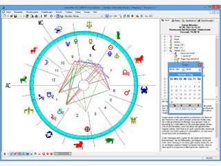 Umfangreiche Astrologie Software