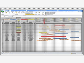Universal Belegungsplan MS Excel zur Verplanung von z.B. Mietgegenstnden