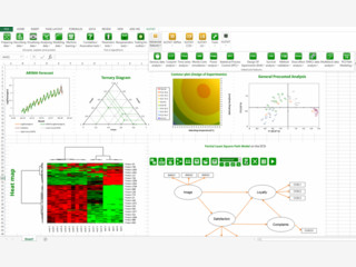 XLSTAT ist ein Datenanalyse- und Statistik-Add-In fr MS Excel