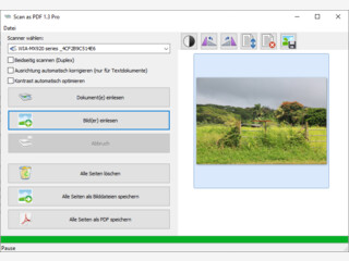 Dokumente scannen und als PDF speichern