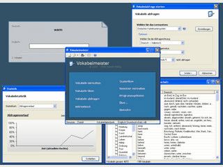 Vokabelprogramm zum einfachen Erlernen von Fremdsprachen.