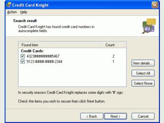 Sicherheitstool fr den IExplorer lscht Kreditkarten-Informationen.
