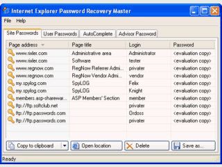 Vom Internet Explorer gespeicherte Passwrter anzeigen lassen.