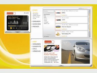 Internetradioplayer mit Aufnahmefunktion fr mehr als 6.000 Sender.