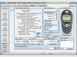 Daten-Synchronisation zwischen PC und Handy. Logo-Editor.