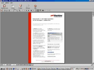 PDF Dokumente erstellen, bearbeiten und als eMail versenden.