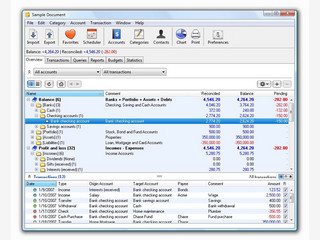 Software fr die Verwaltung persnlicher Finanzen