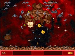 Space-Shooter im Stile von Space Invaders mit vielen Gegnern