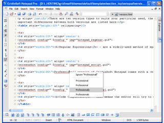 Editor mit Syntax Highlighting fr C/C++, HTML, ASP, PHP, Perl