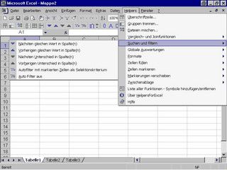 Makrosammlung für Excel Datenbanken