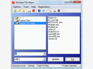 Tool zum sicheren und unwiederuflichen Lschen von Dateien.