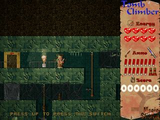 TombClimber ist ein Labyrinth Jump and Run Spiel.