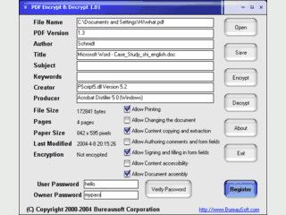 Passwortschutz fr PDF Dokumente