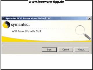 Tool zur Suche und Beseitung des Wurms Sasser.