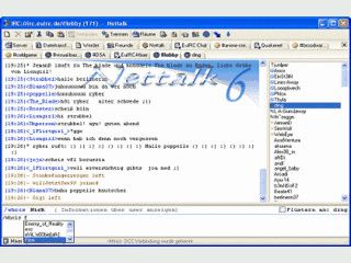 Chatclient fr beliebig viele IRC- und Nettalk-Verbindungen