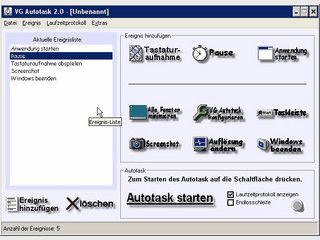 Software zur Automatisierung von Windows. Simuliert Maus und Tastatur.